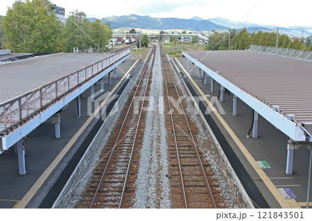 富良野駅　JR富良野駅　ふらの　T30　終着駅　根室本線　富良野線 121843501