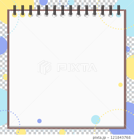 Notepad background material, pop design Notepad background material, pop design 121843768