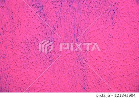 Wall texture with white shabby plaster. Wall texture with white shabby plaster. 121843904