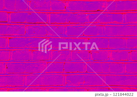 Smooth brickwork, changed colors, carp background in soft pastel colors.  121844022