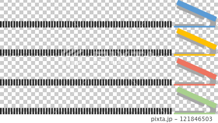 Stapler graphic material illustration 121846503