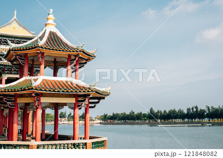 Jimei District Longzhouchi Lake park in Xiamen, China 121848082