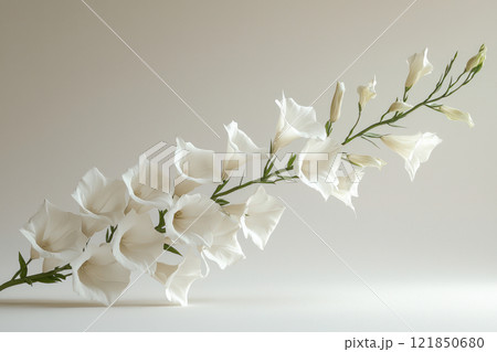Digitalis, Minimalist Ikebana style, unique Minimalist style 121850680