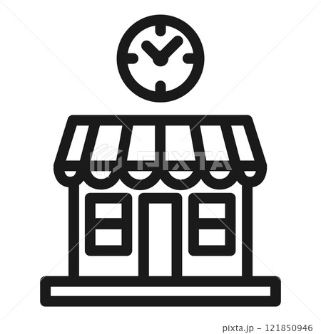 Shop icon. Vector flat isolated illustration Shop icon. Vector flat isolated illustration 121850946