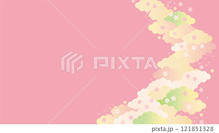 bg素材-さくら12-2ベク bg素材-さくら12-2ベク 121851328