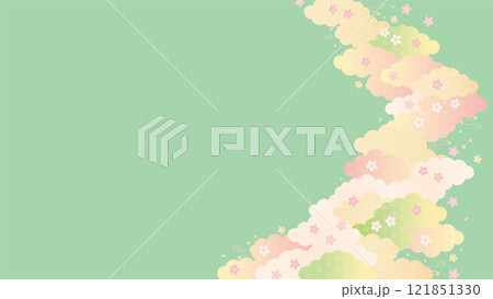 bg素材-さくら12-3ベク 121851330