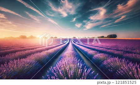 Lavender garden 121851525