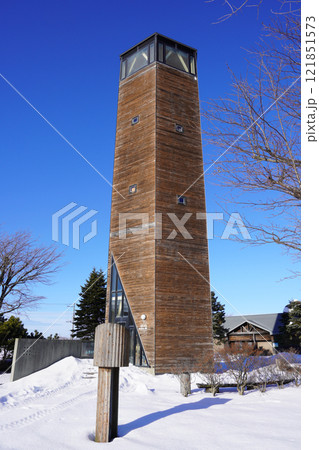 冬のふきの塔（南幌町・使用禁止） 121851573