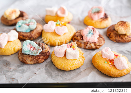 手作りスモアクッキー 手作りスモアクッキー 121852855