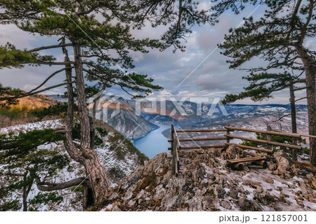 Banjska Stena Viewpoint at Tara National Park Banjska Stena Viewpoint at Tara National Park 121857001
