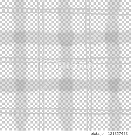 Gray Plaid Gingham Hand Drawn Background Pattern Overlay 121857458