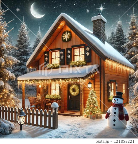 AI_クリスマス 欧風 AI_クリスマス 欧風 121858221