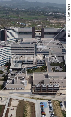 Large hospital complex 121861044