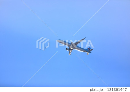 離陸した旅客機　イメージ 121861447