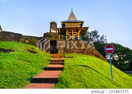 Fort Ceperou, a historic landmark in Cayenne, French Guiana 121861573