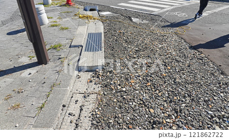 能登半島地震の被害状況（石川県輪島市街地） 121862722