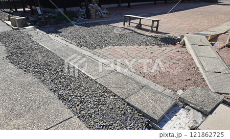 能登半島地震の被害状況(石川県輪島市街地) 能登半島地震の被害状況(石川県輪島市街地) 121862725