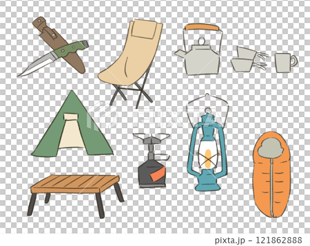 Camping equipment 121862888