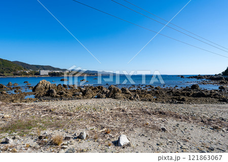 和歌山県　江須崎の風景 121863067