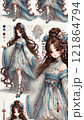 中華風ドレス 121864794