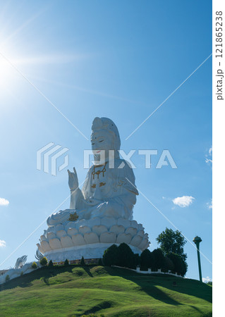 Wat Huay Pla Kang in Chiang Rai, Thailand 121865238