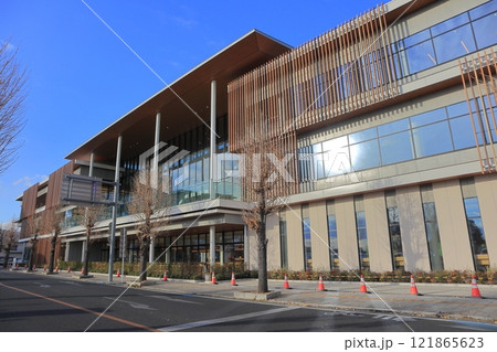 栃木県真岡市　複合交流拠点施設monaca  121865623