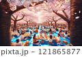 お花見 121865877