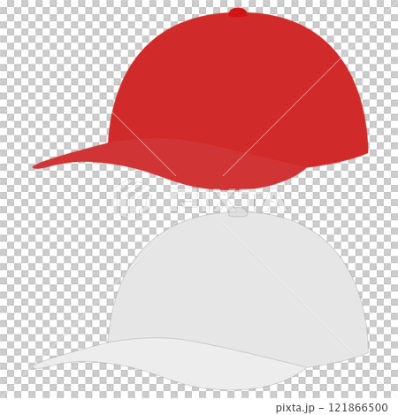 Red and white caps used during P.E. classes Red and white caps used during P.E. classes 121866500