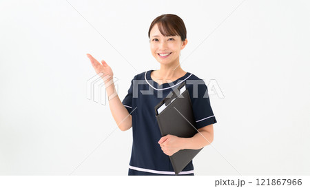 エステティシャン 制服 手かざし エステティシャン 制服 手かざし 121867966