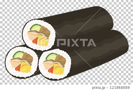 Setsubun_Ehomaki_Sushi_Whole 121868089