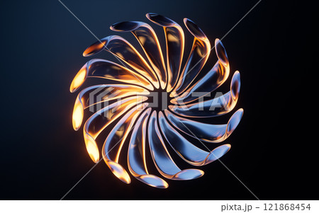 立体 3次元 3D 121868454