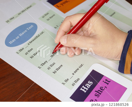 English grammar test sheet 121868526