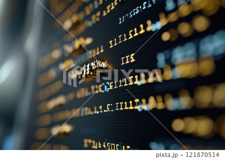 Code tapestry: innovative wallpaper featuring flowing computer code, reflecting beauty of software structure, merging art with technology, celebrating complexity, logic within digital landscapes. Code tapestry: innovative wallpaper featuring flowing computer code, reflecting beauty of software structure, merging art with technology, celebrating complexity, logic within digital landscapes. 121870514