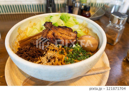 那須塩原市竹風の汁なし担々麺 121871704