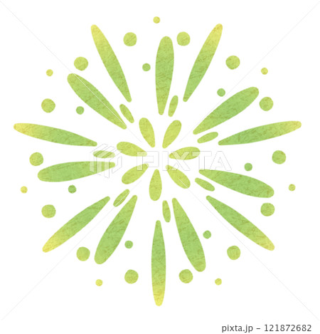 花火(緑) 121872682