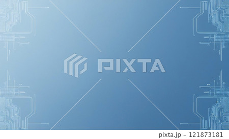 Smooth blue gradient with faint cybernetic textures, modern technology feel Smooth blue gradient with faint cybernetic textures, modern technology feel 121873181