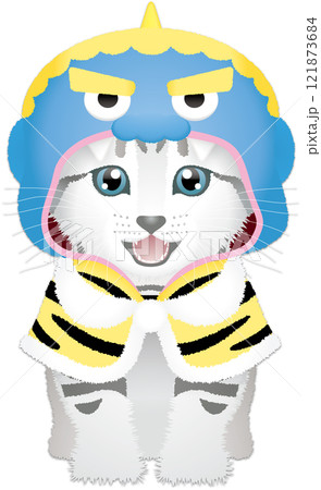 青鬼さんだニャ 121873684