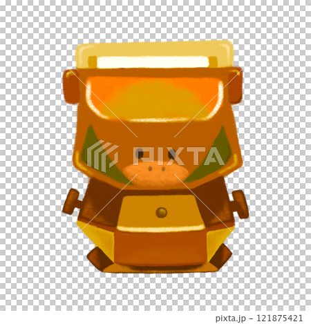 Cute cow character design, color blocks animal crayon illustration Cute cow character design, color blocks animal crayon illustration 121875421