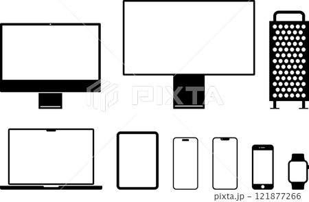 Mac デバイスのアイコンセット Mac デバイスのアイコンセット 121877266
