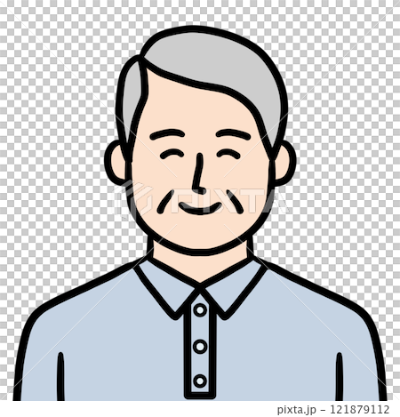 Senior man (smile) Senior man (smile) 121879112