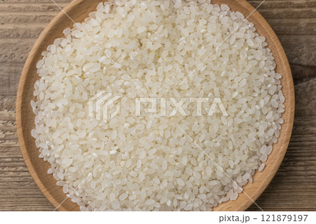 米の俯瞰クローズアップ 121879197