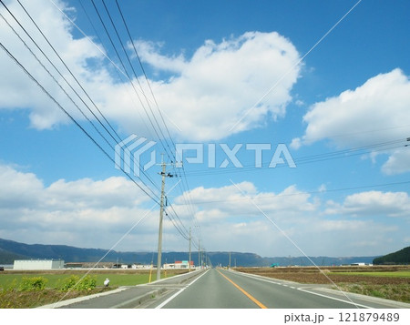 田舎の空 121879489