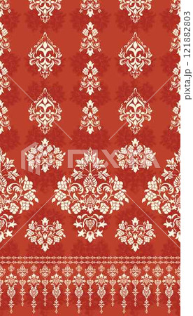 Motifs African boho paisley Floral Ikat pattern embroidery damask. Ethnic ikat floral Ethnic Indian Pattern Ikat pattern Ethnic Pattern.Damask indian floral Aztec embroidery border seamless patterns. Motifs African boho paisley Floral Ikat pattern embroidery damask. Ethnic ikat floral Ethnic Indian Pattern Ikat pattern Ethnic Pattern.Damask indian floral Aztec embroidery border seamless patterns. 121882803