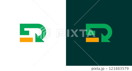 Recycle ER logo design is unique and modern Recycle ER logo design is unique and modern 121883579