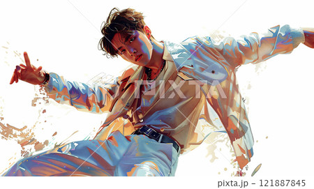 K-POPアーティストのイメージ	 121887845