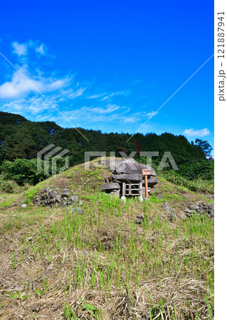 薄根川河岸段丘上に位置する奈良古墳群　1号古墳　沼田市　　 121887941