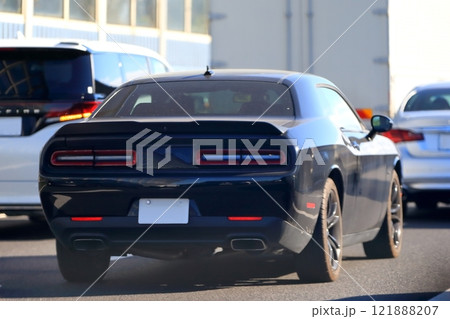 黒いスポーツカー イメージ 黒いスポーツカー イメージ 121888207