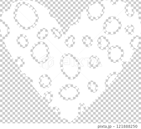 Hand drawn heart texture 121888250