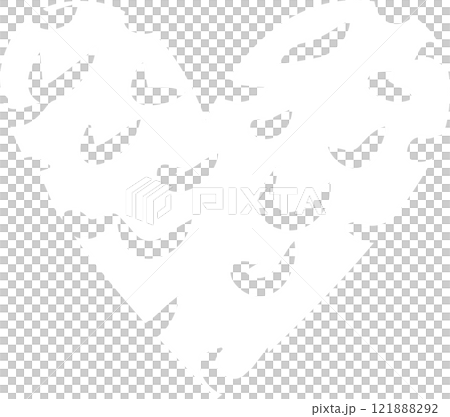 Hand drawn heart texture Hand drawn heart texture 121888292