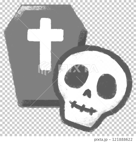 クレヨンタッチ 挿し絵イラスト ハロウィンイメージ クレヨンタッチ 挿し絵イラスト ハロウィンイメージ 121888622